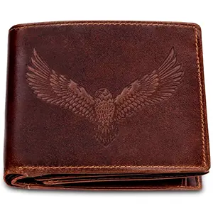 Urban Forest Zeus RFID Blocking Leather Wallet for Men, Caramel Brown, Casual