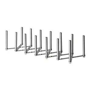 Ikea Variera Pot Lid Organizer Stainless Steel Multi-use Adjustable length Standard (1)
