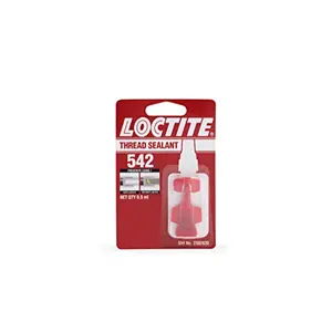 Loctite 542 mini | Medium Strength Thread Sealant | For metal pipes/fittings with fine threads | 0.5 ml