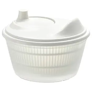 Ikea Synthetic rubber Modish Salad Spinner White Color