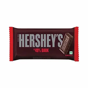 HERSHEYS Dark Bar |Deliciously Dark Cocoa Rich Chocolate 100g - Pack of 3