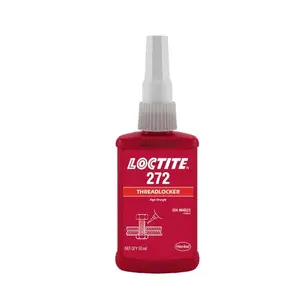 Loctite 272 High Strength Medium Viscosity Threadlocker | High Temperature Resistance | 50 ml