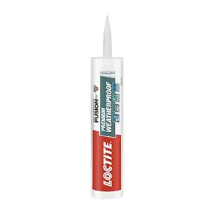 Loctite Fusion XLT weatherproof sealant(Clear) neutral indoor & outdoor ACP glass glazing tiles ultra fast drying heat resistant no stringing waterproof silicone adhesive tile grout300 ml
