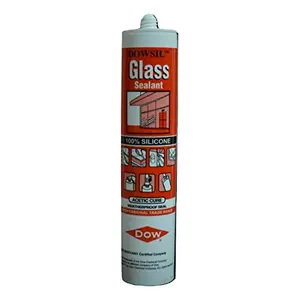 Dow Corning RTV Silicone -Acetoxy Cure Glass Sealant (Transluscent 300 ml)