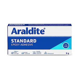 Araldite STANDARD 9g (Strongest epoxy adhesive - Bond fix repair DIY anything)