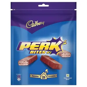Cadbury Perk Chocolate Coated Wafer Home Treats 138g/126g (Grammage may vary)