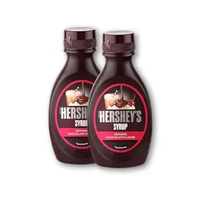 Hershey Syrup Genuine Chocolate Flavor 200g Pack of 2 (Unique)
