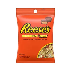 Hershey's Resses Minature Cups Milk Chocolate and Peanut Butter 150 G