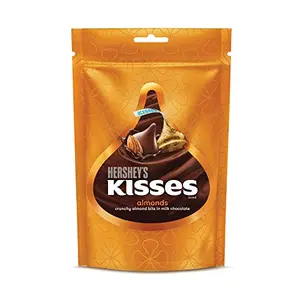 Hershey's Kisses Almonds Chocolate 100g (Pack of 4)