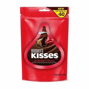 HERSHEY'S Kisses Special Dark 'N' Almonds Melt in Mouth Chocolates 33.6G Pack of 3
