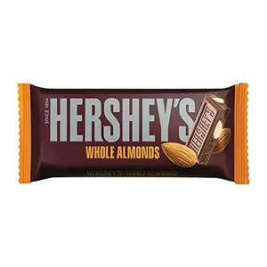 HersheyS Whole Almonds Bar | A Crunchy Chocolaty Treat 100g