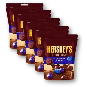 Hershey Exotic Dark Blueberry & Acai Chocolate 33.3 g (Pack of 5) Unique