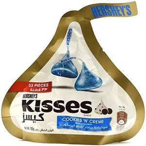 Hershey's Kisses Chocolates Pack (Cookies 'N' Creme)