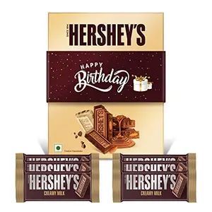 HERSHEY'S BAR - Happy Birthday Gift Pack Creamy Milk 40g (Pack of 6)
