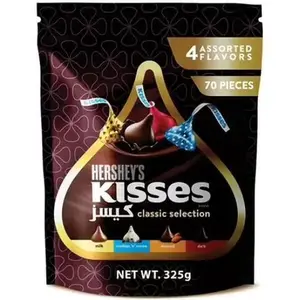 Hershey's Kisses Classic Selection Chocolate Milk Cookies 'n' Creme Almond Dark Assorted Pack 100g