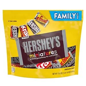 HERSHEY'S Miniatures Bag 498G Pack of 1 Multicolour
