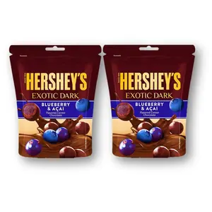 Hershey Exotic Dark Blueberry & Acai Chocolate 33.3 g (Pack of 2) Unique