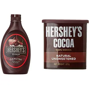 Hershey's Chocolate Syrup 623g & Cocoa Powder 225g
