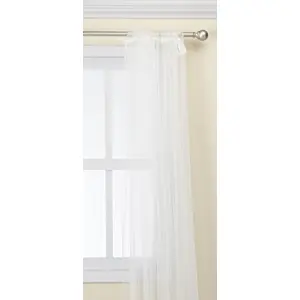 Ikea Polyester Solid Curtains 98 X 110 Inch White