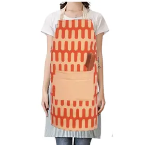 The Magic Makers Apron For Kitchen Waterproof Kitchen | Cotton Aprons For Women Kitchen | Cooking Aprons Adjustable Bib Soft Chef Aprint With 2 Pockets For Men Women Dress