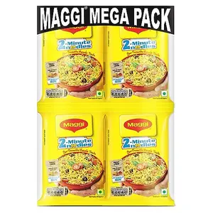 MAGGI 2-minute Instant Noodles 840g (12 pouches x 70g each) Masala Noodles with Goodness of Iron Made with Choicest Quality Spices Favourite Masala Taste