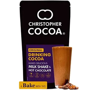 Christopher Cocoa Drinking Chocolate Cocoa Powder Dark No Sugar 1kg