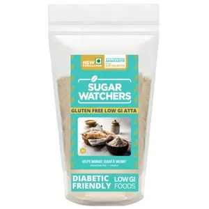 Sugar Watchers Gluten Free Low GI Atta 1 Kg Zero Gluten  Friendly flour
