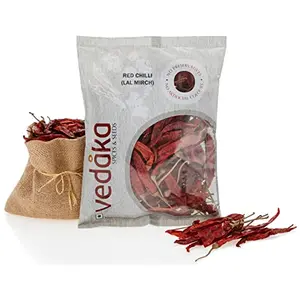 Amazon Brand - Vedaka Red Chilli (Lal Mirch) 200g