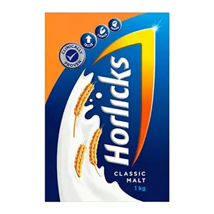 Horlicks Health & Nutrition Drink for Kids 1kg Refill Pack | Classic Malt Flavor | Supports Immunity & Holistic Growth | Health Mix Powder