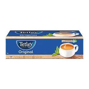 Tetley | Original | Rich Taste of Assam Tea |100 Tea Bags | 1.7g Each