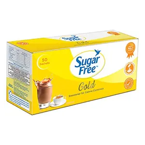 Sugarfree Gold Low Calorie Sweetner - 50 Sachet(37.5)