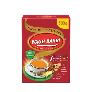 Wagh Bakri Premium Spiced Tea | With 7 Refreshing Spices |500 g