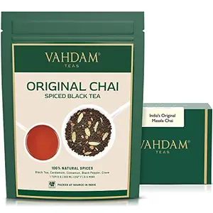 VAHDAM Chai Masala Loose Tea Leaves 100gms (50 Cups) | 5 Spices Masala Tea | Natural Taste | Daily Use Masala Chai Value Pack