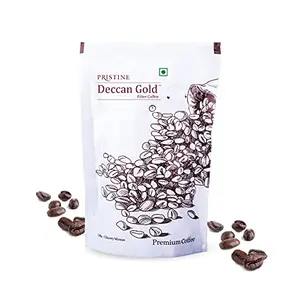 PRISTINE Deccan Gold Medium Roasted Filter Coffee Powder (Coffee-80% Chicory-20%) 200g