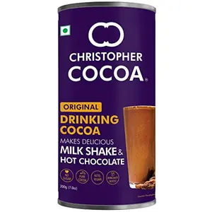 Christopher Cocoa Drinking Chocolate Cocoa Powder Dark No Sugar 200g