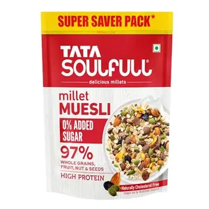 Tata Soulfull 0% Added Sugar Millet Muesli 700 g
