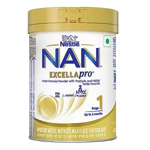 Nestle NAN EXCELLA PRO 1 Infant Formula Powder - Upto 6 months Stage 1 400g Tin Pack
