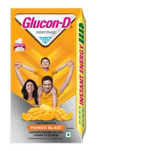 Glucon-D Glucose Based Beverage Mix Mango Blast 1kg Refill
