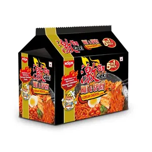 Geki Hot & Spicy Korean Instant Noodles Chicken (5 In 1 Pack) 400 grams