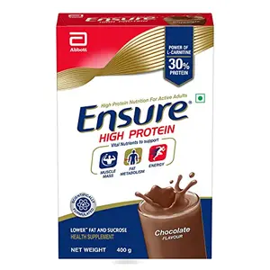 Ensure High Protein Drink for Physically Active Adults - Chocolate 400g Red