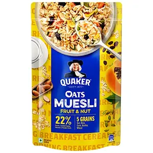 Quaker Oats Muesli 700g Fruit & Nut flavour Breakfast Oats Cereal