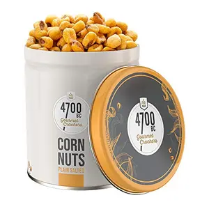 4700BC Gourmet Crackers Corn Nuts Plain Salted Tin 100g