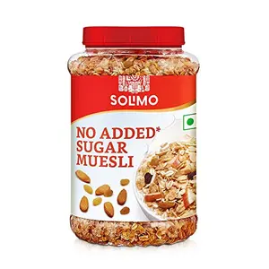 Amazon Brand - Solimo No Sugar Muesli 1kg