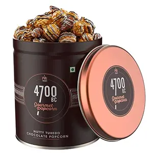 4700BC Gourmet Popcorn Nutty Tuxedo Chocolate Tin 150g