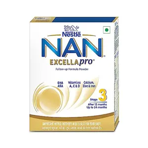 Nestle NAN EXCELLAPRO 3 Follow-Up Formula-Powder After 12 months Stage 3 400g Bag-In-Box Pack