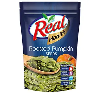 Dabur Real Roasted Pumpkin Seeds 250g | Immunity Booster Snack | Healthy Snack rich in Antioxidants Vitamins & minerals Omega 3 & Dietary fibre