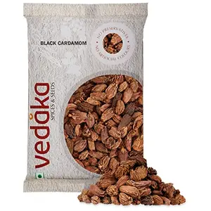 Amazon Brand - Vedaka Whole Black Cardamom 100g
