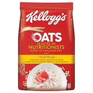 Kellogg's Oats Rolled Oats High in Protein and Fibre Low in Sodium 900g Pack