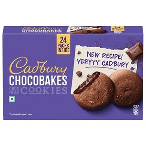 Cadbury Chocobakes ChocFilled Cookies 300 g