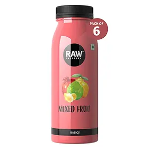 Raw Pressery Mixed Fruit Juice 200 ml|Pack of 6